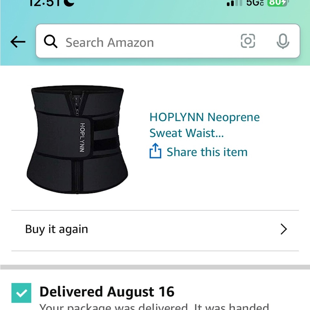 Sweat Waist Trainer Corset Trimmer Shaper Belt for Women